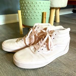 Old school pink hightop vans